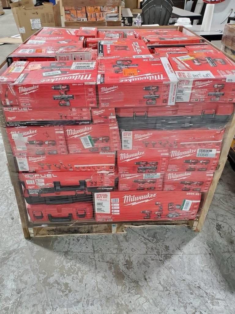 Wholesale Milwaukee Tools Pallet
